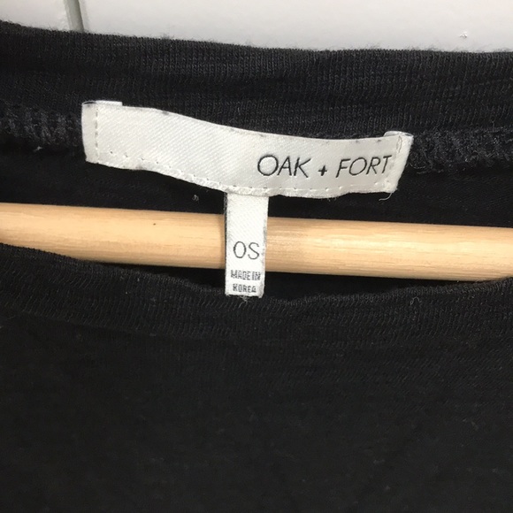 Oak + Fort Long Sleeve Shirt with Pocket - Picture 4 of 4